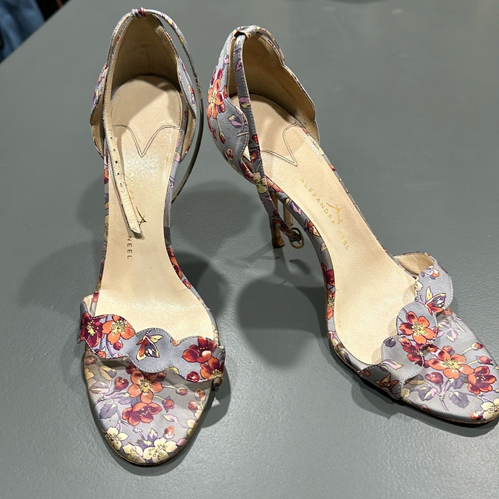 Alexandra Neel ankle strap shoes